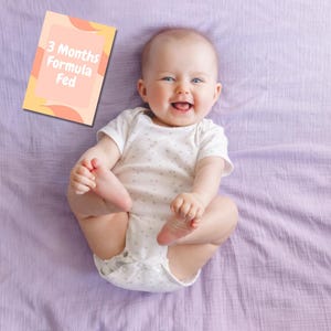 Cartes d'étape numériques pour bébés nourris au lait maternisé