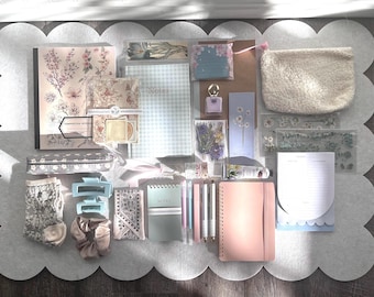 Deluxe Curated Gift Box | Stationery & Cozy Mystery Box | Small Self Care Gift | Reader Gift | Rosy Cheeks Studio