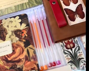 Grand Curated Gift Box | Stationery & Cozy Mystery Box | Small Self Care Gift | Reader Gift | Rosy Cheeks Studio