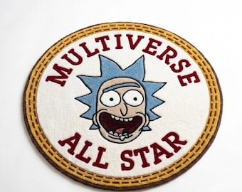 Rick Sanchez Rug, Hand-Tufted Pop Culture Floor Mat