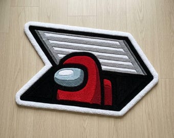 Among Us Handmade Tufted Rug