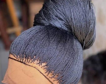 Braided Wig, Round micro twist braided wig, micro twist braid, Wig For Black Women, Micro Twists Wig, Million Braids Wig, Senegalese Twists