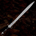 Handmade Damascus Steel Long sword | Medieval Knight Sword,Fantasy Sword for Collectors Decorative Sword Gift Birthday Wedding Best Man Gift