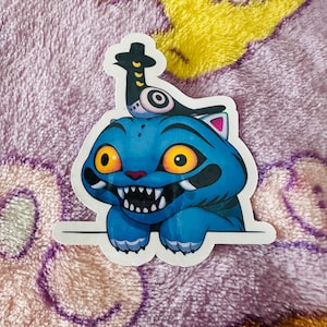 KPop Demon Hunter Derpy Tiger Inspired Stickers