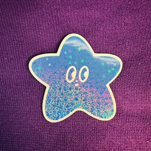NCT 127 Blue Japan Starfish Merch Inspired Stickers