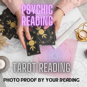 LECTURE LE MÊME JOUR – Lecture psychique | Précisions sur les cartes de tarot psychiques moyennes | Guide rapide de la vie amoureuse | Séance de lecture de tarot