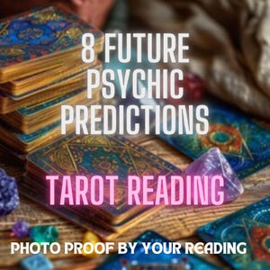 SAME DAY READING - 8 Zukunfts-Psychic-Vorhersagen, Tarotkarten-Lesung, Zukunfts-Psychic-Lesung, Wahrsagerin-Lesung, Same Hour Love-Lesung