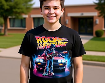 Unisex Rock to the Future T-shirt