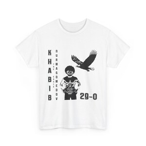 Khabib Nurmagomedov Shirt Cotton Tee UFC Champion Khabib | UFC Lightweight Champion | Khabib The Eagle Nurmagomedov Shirt | Khabib MMA Shirt