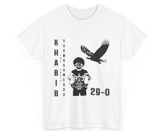 Khabib Nurmagomedov Shirt | UFC Champion, The Eagle, Cotton Tee