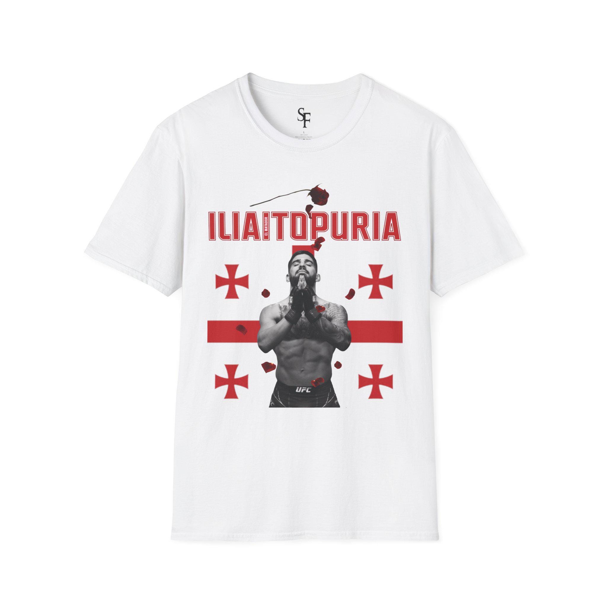UFC イリア・トプリア 肖像画 & 限定Tシャツ イリア・トプリア UFC 格闘技 Tシャツ ホワイト - メルカリ