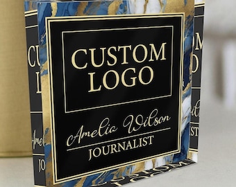 Engraved Acrylic Desk Nameplate: Personalized Office Decor