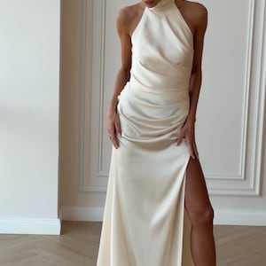 Halter Hollow Dress - Etsy Canada