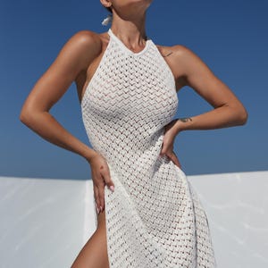 cotton crochet wear, boho knit outfit, beach date outfit
