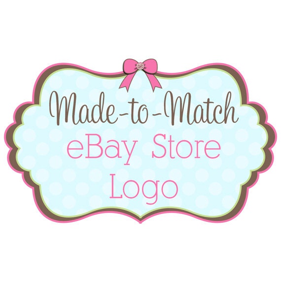 Ebay Store Logo Made To Match Premade Etsy Banner Set Etsy