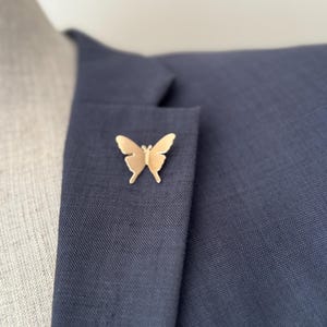 Butterfly Metal Lapel Pin, Survival Pin, Memorial brooch Pin, Remembrance Service Brooch image 7