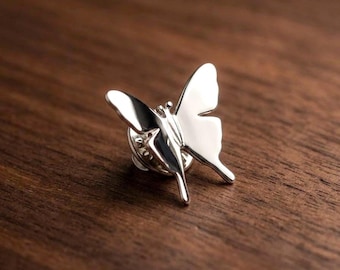 Metalen vlinder reversspeld, overlevingsspeld, herdenkingsbroche, broche voor herdenkingsdienst