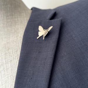 Butterfly Metal Lapel Pin, Survival Pin, Memorial brooch Pin, Remembrance Service Brooch image 13