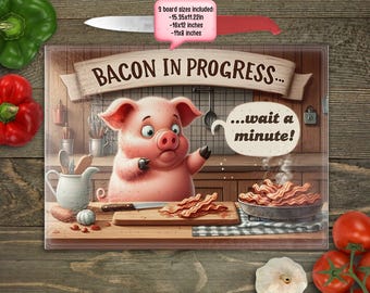 Funny Pig Cutting Board PNG Sublimation Design, Cute Pig Rustic Farmhouse Sublimation Chopping Board, Glass Cutting Board png Digital Only