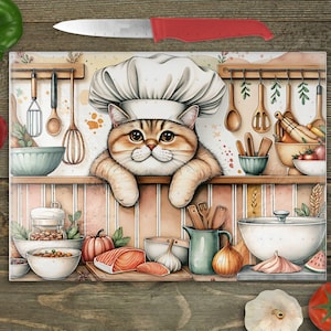 Cat Cutting Board PNG Sublimation Design PNG SVG Bundle, Chopping Board png, American Shorthair Glass Cutting Board, Digital, Cat Lover Gift