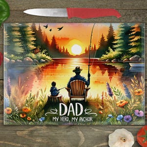 Glass Cutting Board PNG Sublimation Design, PNG SVG Bundle Chopping Board png Cutting Board Cut File, Father's Day Dad Gift, Digital Only