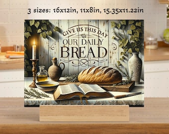 Christian Watercolor Cutting Board PNG Sublimation Design, Serene Peaceful Bible Verse Psalm God Chopping Board png, Glass Cutting Board png