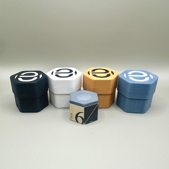 Pool Chalk Holder Hexagon Chalk Holder & Kamui Roku 6-Sided