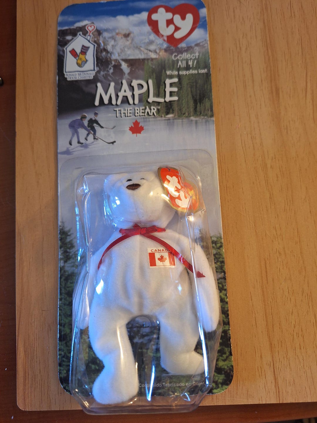 Rare, TY, Maple the Bear With Errors - Etsy