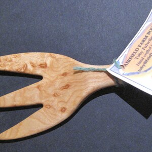 Birdseye Maple Pasta Fork image 2