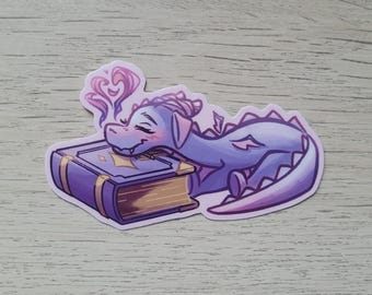 Astra little magic dragon Sticker |  Water Bottle sticker, Laptop sticker, Waterproof and Scratchproof stickers