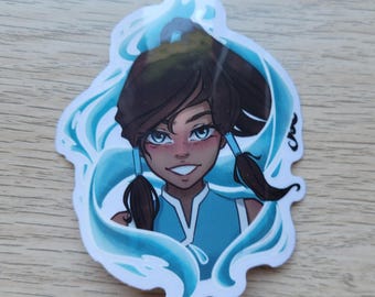 Water Girl | Keychain + FREE Sticker