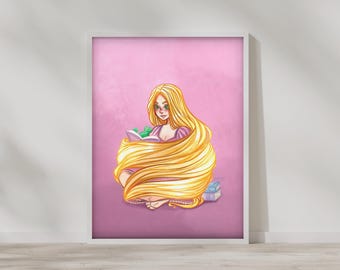 Girl Reading | Print
