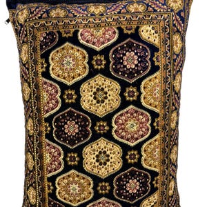 Oriental Viscose Blend pillow : Turkmen Design, 55x80 cm