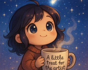 Eine kleine Freude für die Künstlerin | VikidesignDE