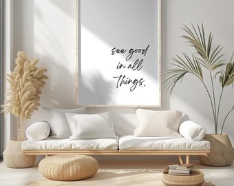 Sprüche Poster, schwarz weiß, Poster Zitat, Wandbild Spruch, Bild Spruch, Poster Bild, Wand Dekor, Poster Zitat, digital, zum ausdrucken