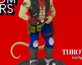 Arquivo de impressão 3D retrô Fan Art