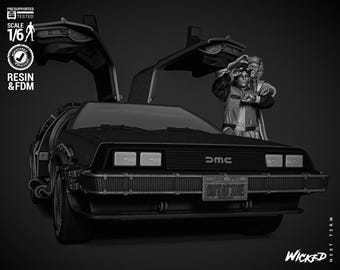 Archivos de diorama STL BTTF para impresión 3D