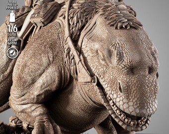 Fan Art Sci Fi Trooper on Beast STL for 3D Printing