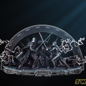Sci-Fi Fantasy Final Battle STLs for 3D Printing