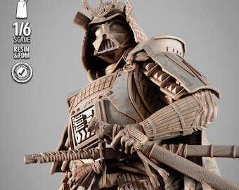 Fan Art Sci Fi Samurai STL for 3D Printing