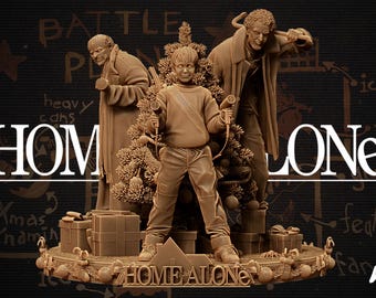 Family Xmass Film Dio STL for 3D Printing
