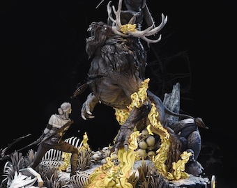 Fan Art Video Game Hunters STL per stampa 3D