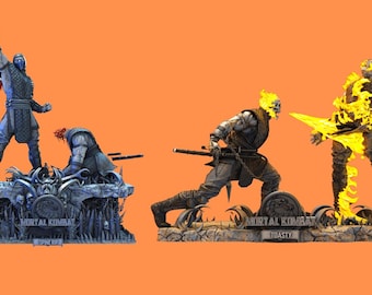 Fan Art Video Game Fight to the Death STL for 3D Printing