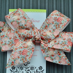 G3 - Pumpkin Patch Classic Diva Bow