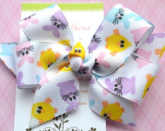 Chicks and Bunnies Classic Diva Bow