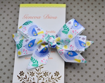 Little Bluebirds Mini Diva Bow