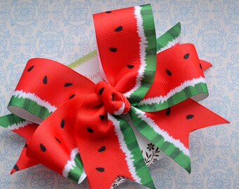 Watermelon XL Diva Bow