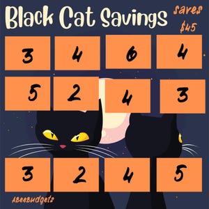 Black Cat Savings Challenge
