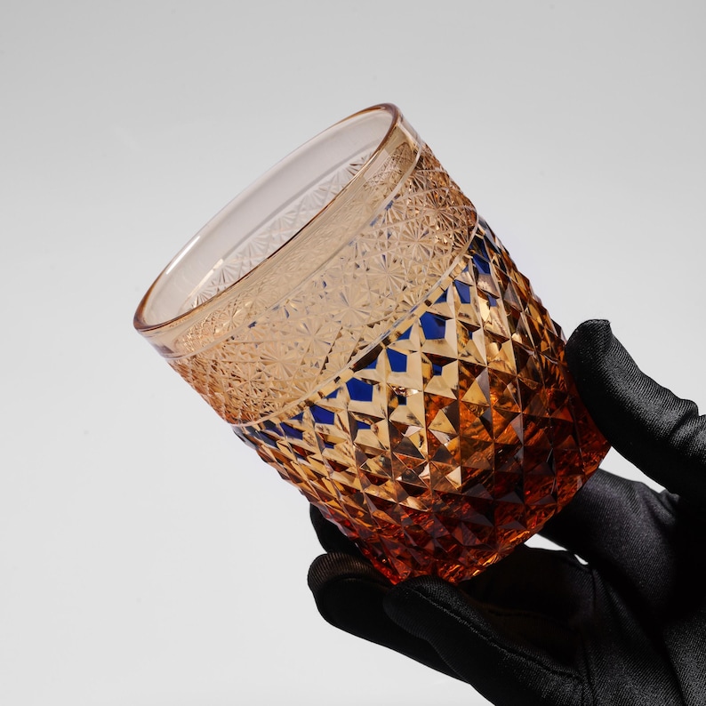 SlowSoulCraft Edo Kiriko Whisky Glass - Thumbnail 2