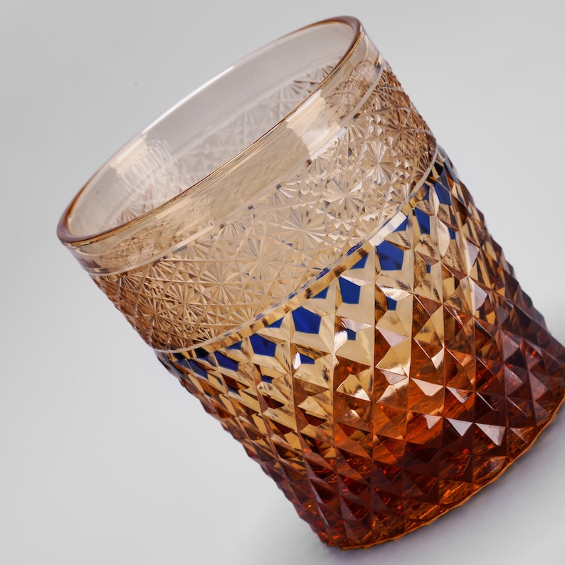 SlowSoulCraft Edo Kiriko Whisky Glass - Thumbnail 5